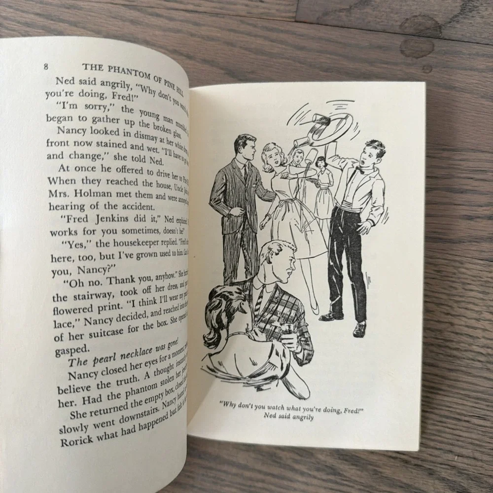 NANCY DREW #42: THE PHANTOM OF PINE HILL By Carolyn Keene 1965 HC